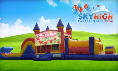 Strawberry Shortcake Kids Party Obstacle