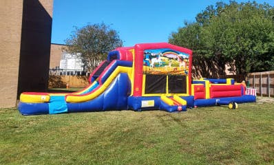50ft Unicorn obstacle course for Birthday Parties
