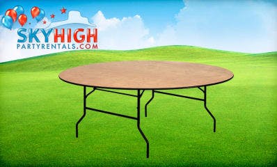 6ft Round Table Rentals