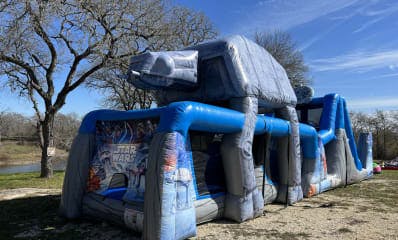 50ft Star Wars Inflatable Obstacle Course Rental