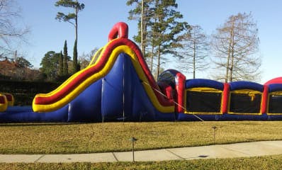 60ft Military Obstacle Course Bounce House Rental