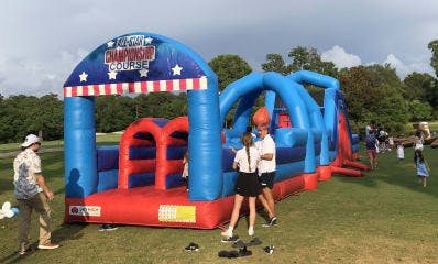 75ft All Stars Obstacle Course for Rent