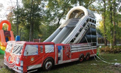 fire truck slide rental