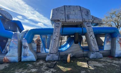 Star Wars Inflatable Obstacle Course Party Rentals
