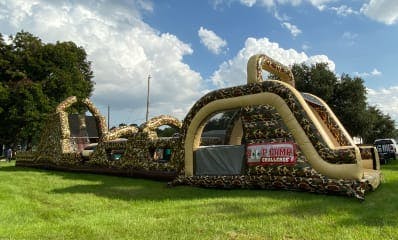 Camo Military Obstacle Course Rentals
