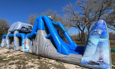 50ft Star Wars Inflatable Obstacle Course Party Rentals near me