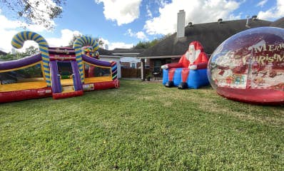 At home Christmas party rentals