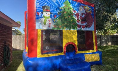 Christmas Themed Bounce House