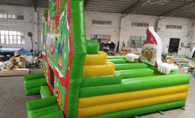 Santa's Maze Christmas Bounce House