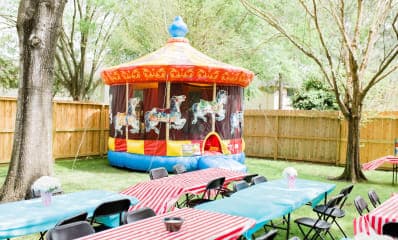 Carousel Bounce House Houston