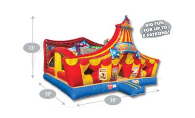 Circus Toddler Dimensions