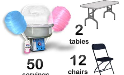 Cotton Candy Tables and Chairs Package