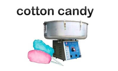 Cotton Candy Machine Rentals