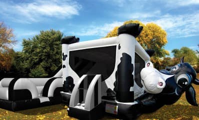 Cow Shaped Inflatable Water Slide