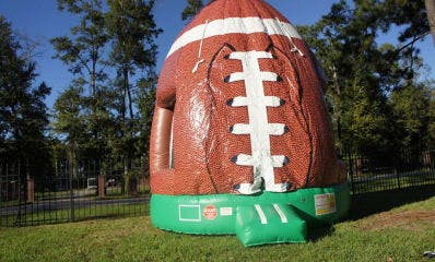 Football bounce house rental inflatable