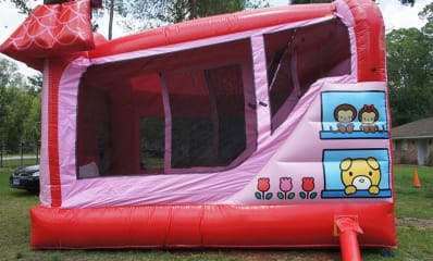 Hello Kitty side of Jump House