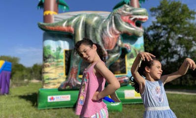 Dinosaur Bounce House Kids Parties