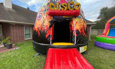Disco Dome Inflatable Moonwalks for Rental