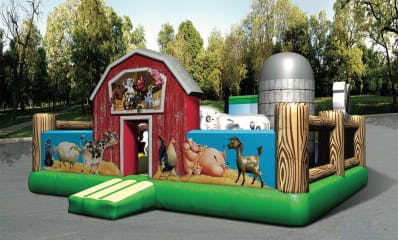Farm yard Cow Toddler Obstacle