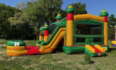 Fiesta Themed Inflatable Jumper