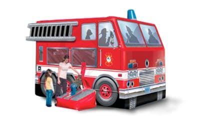 Fire Truck Bounce House Catalog
