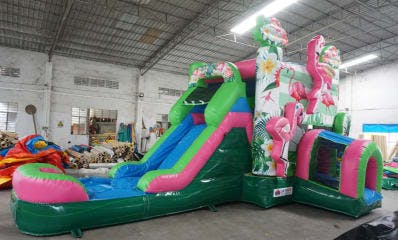 Flamingo Inflatable Bounce House 