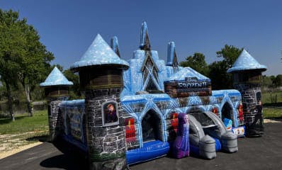 Frozen 2 Elsa Anna Bounce House for Toddlers