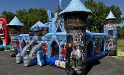 Frozen 2 Bounce House Kingdom for Toddlers