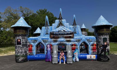 Frozen 2 Bounce House for Toddlers Playground