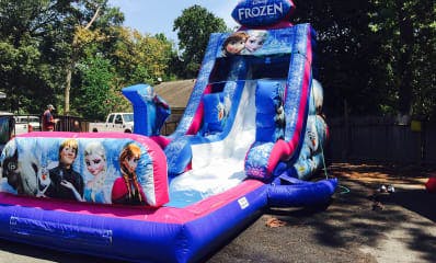 Wet Frozen Kids Party Rentals
