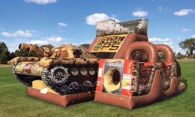 Giant Adult Special Ops Tank Inflatable Obstacle Course