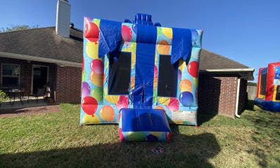 Birthday Shaped Gift Bounce House