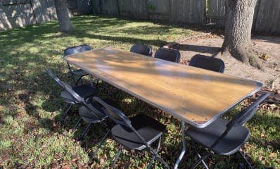 table chair rentals houston