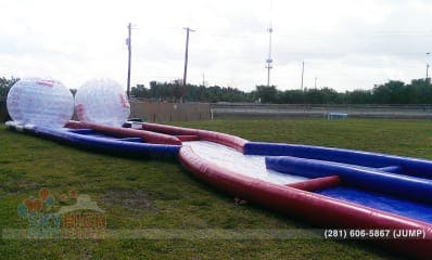 Fundraising Event Games with zorbs