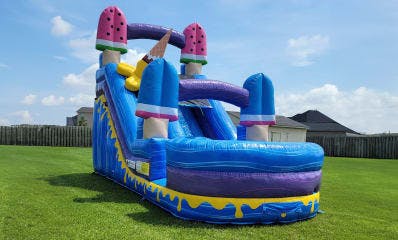 Watermelon Ice Cream Hot Water Slide for Rent