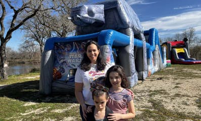 50ft Star Wars Inflatable Obstacle Course
