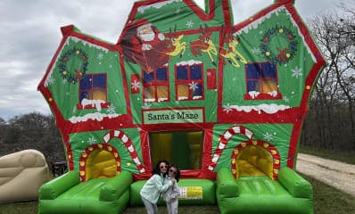 Christmas Inflatable Maze