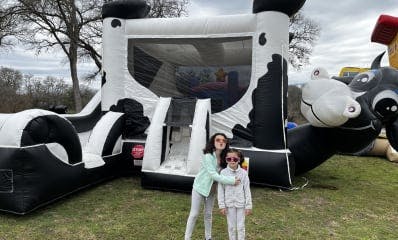 Cow Belly Bounce House Combo Rental