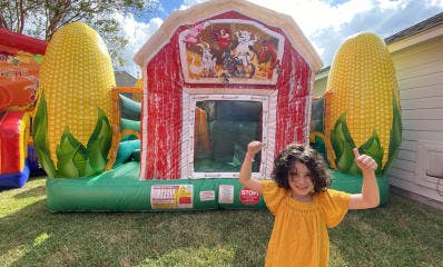 Corn Maze Party Rentals Bounce House