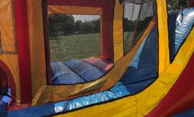 4in1 Obstacle Outside Inflatable Slide