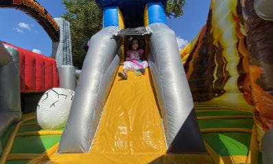 Toddler Dinosaur Land Playzone Bounce House Combo