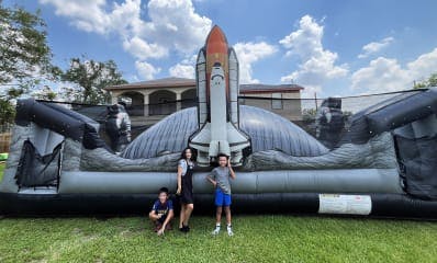 King of the Moon Walk Inflatable 