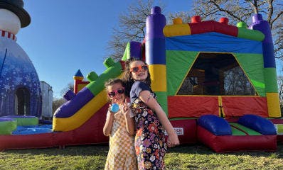 Lego Kids Party Bounce House Combo