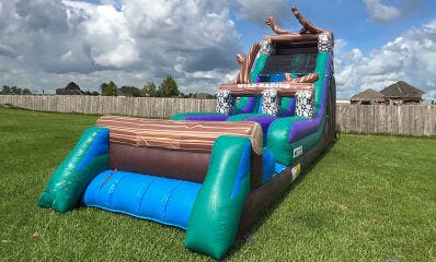 Log Jammer Water Slide for Rent