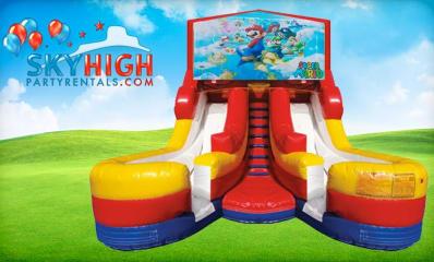 16ft Double Lane Super Mario Slide