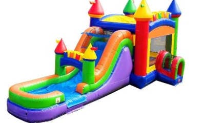 Bounce House Wet Dry Combo Inflatable