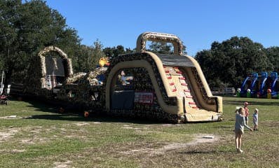 100ft Military Boot Camp Obstacle Course for Rent