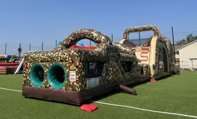 Military Bootcamp Bounce House