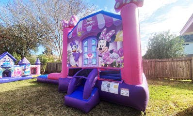 Pink Minnie Bounce House