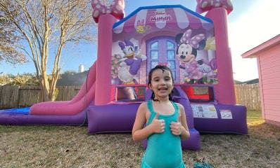 Minnie Mouse Girls Theme Bounce House